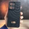 Reno 13 Pro - Coque En Silicone Effet Fibre De Carbone