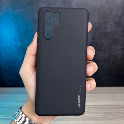 Huawei P30 Pro - Coque en Silicone Noir Originale SIMEITU