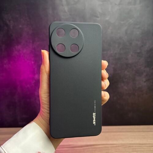 Realme 11 4G - Coque en Silicone Noir Originale SIMEITU