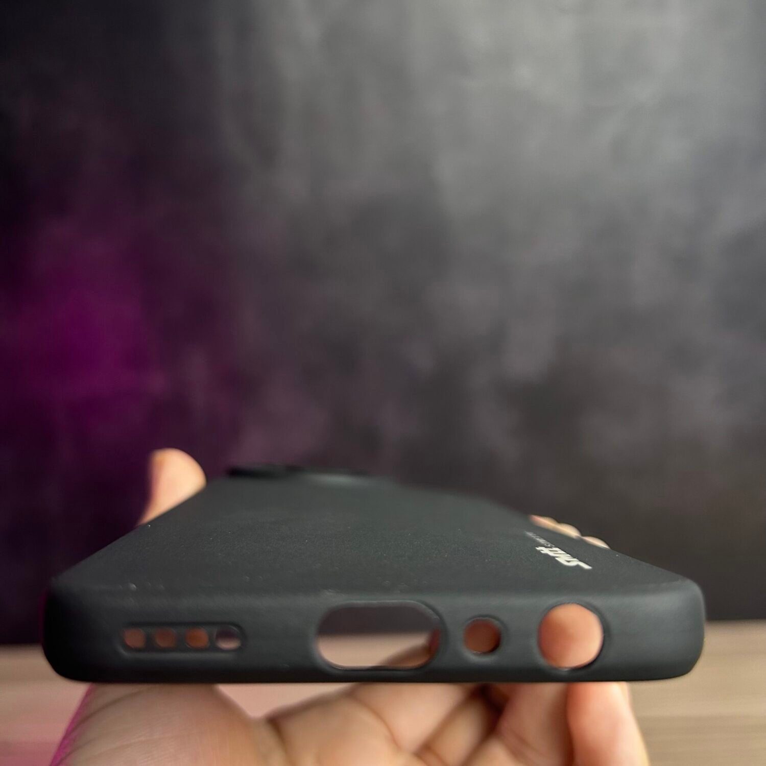 Realme 11 4G - Coque en Silicone Noir Originale SIMEITU