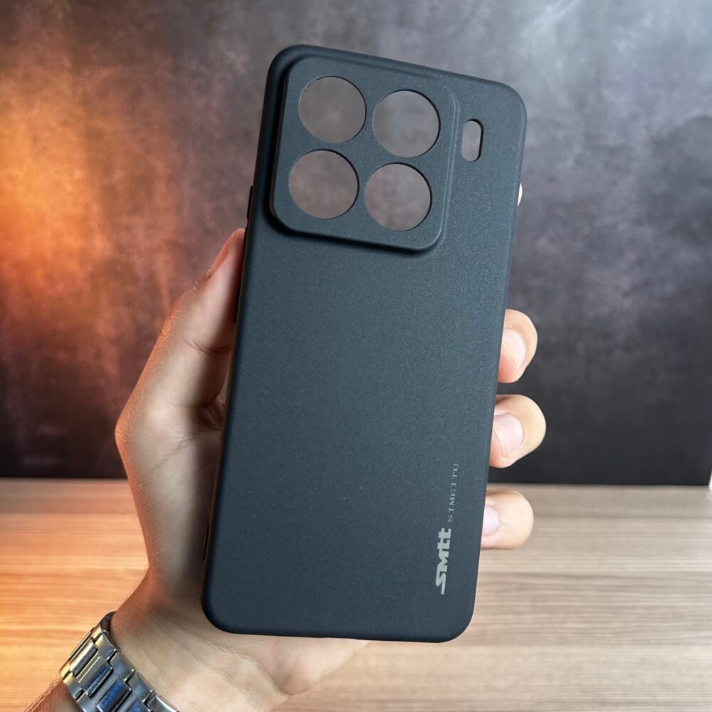 Xiaomi 15 Pro - Coque en Silicone Noir Originale SIMEITU