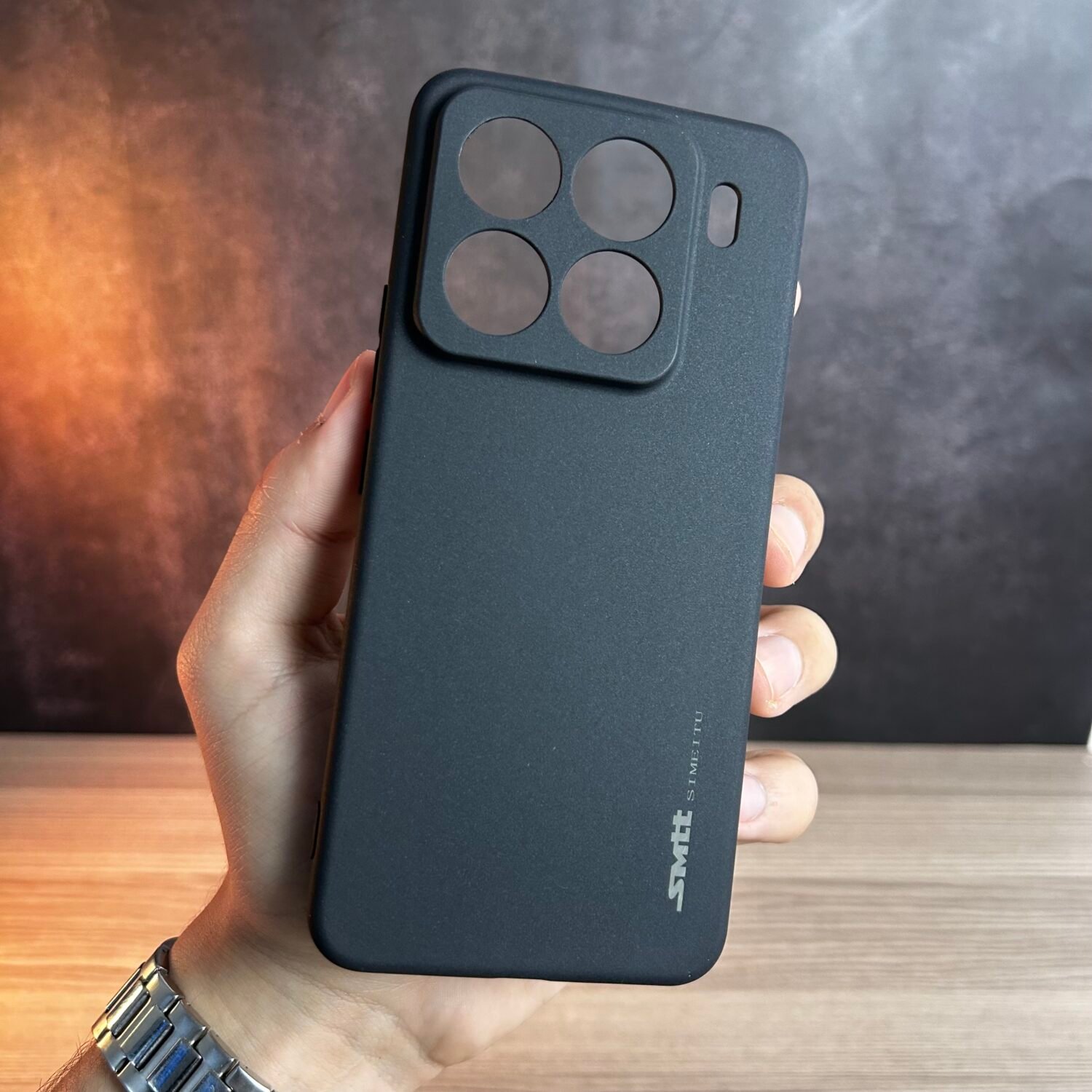 Xiaomi 15 Pro - Coque en Silicone Noir Originale SIMEITU