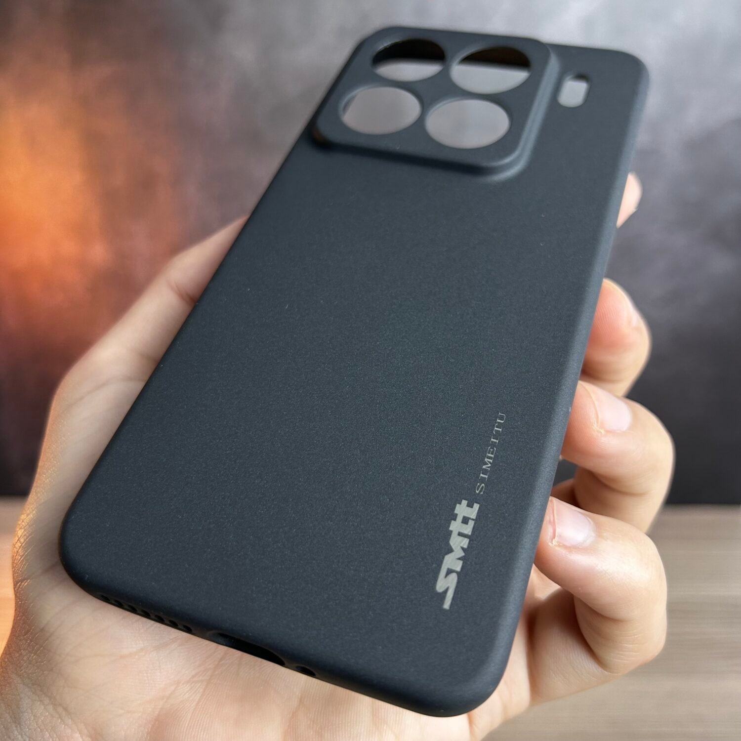 Xiaomi 15 Pro - Coque en Silicone Noir Originale SIMEITU