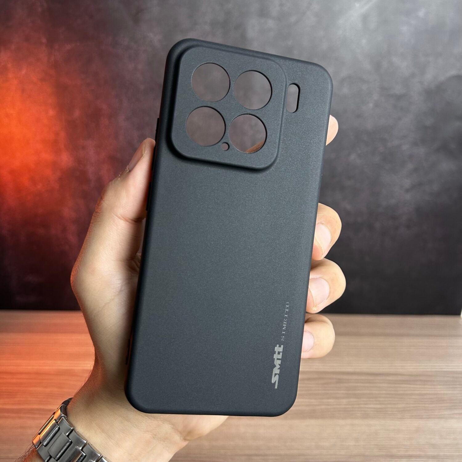 Xiaomi 15 - Coque en Silicone Noir Originale SIMEITU