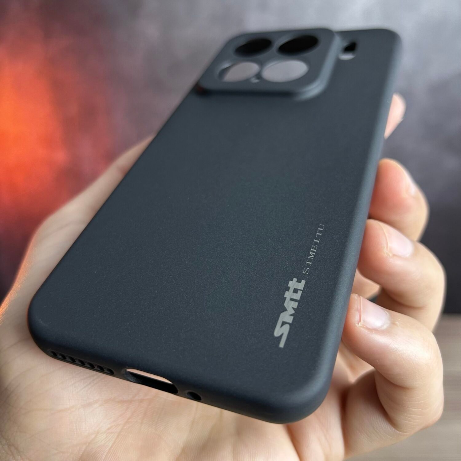 Xiaomi 15 - Coque en Silicone Noir Originale SIMEITU