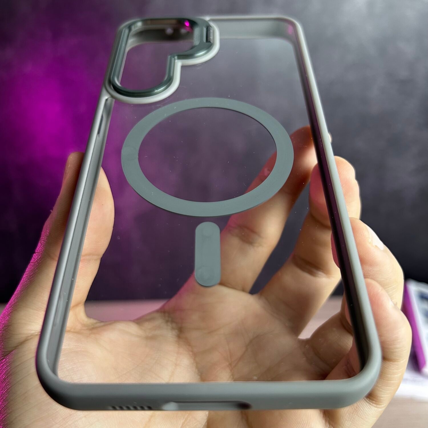 Galaxy S24 fe - Coque Magsafe Avec Support