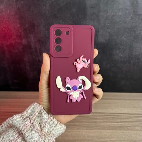 Galaxy A15 - Coque En Silicone Motif Stitch 3D