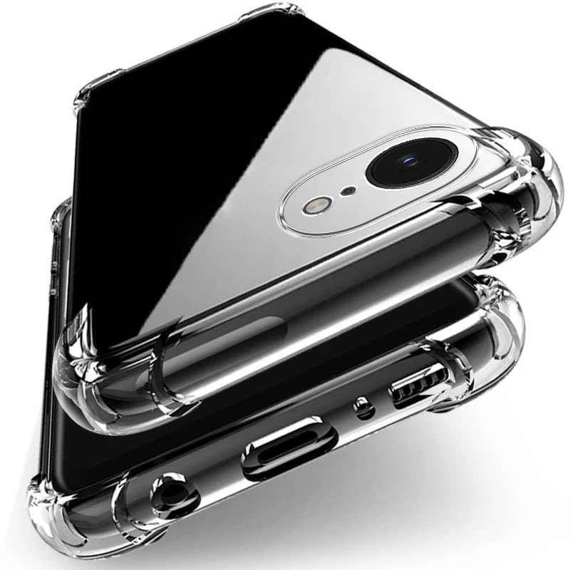 2 iPhone 16e - Coque Transparente SIMEITU