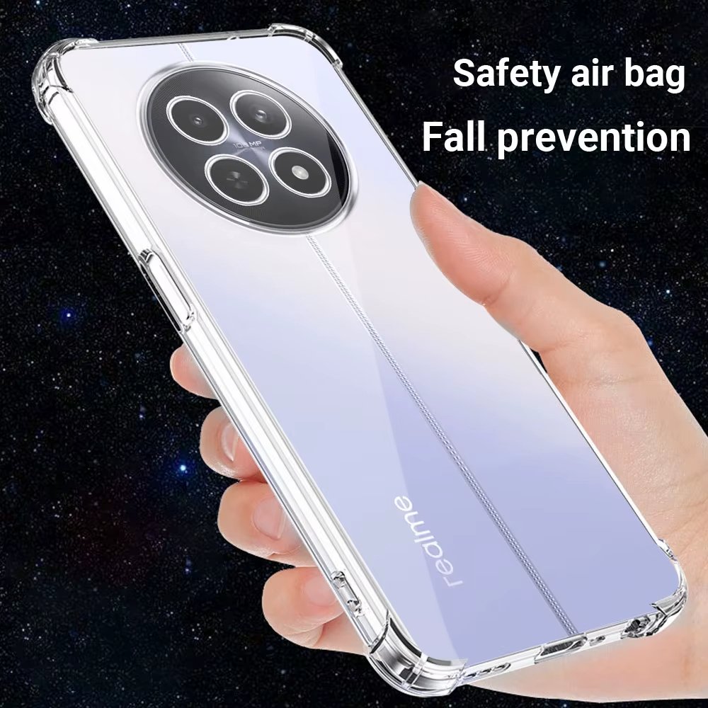 Realme 13 / 12 5G / 12 X 5G - Coque Transparente SIMEITU