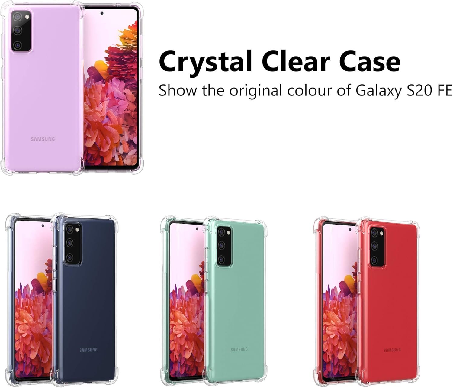 81znpyzdMaL._AC_SL1500_ Galaxy S20 fe - Coque Transparente SIMEITU