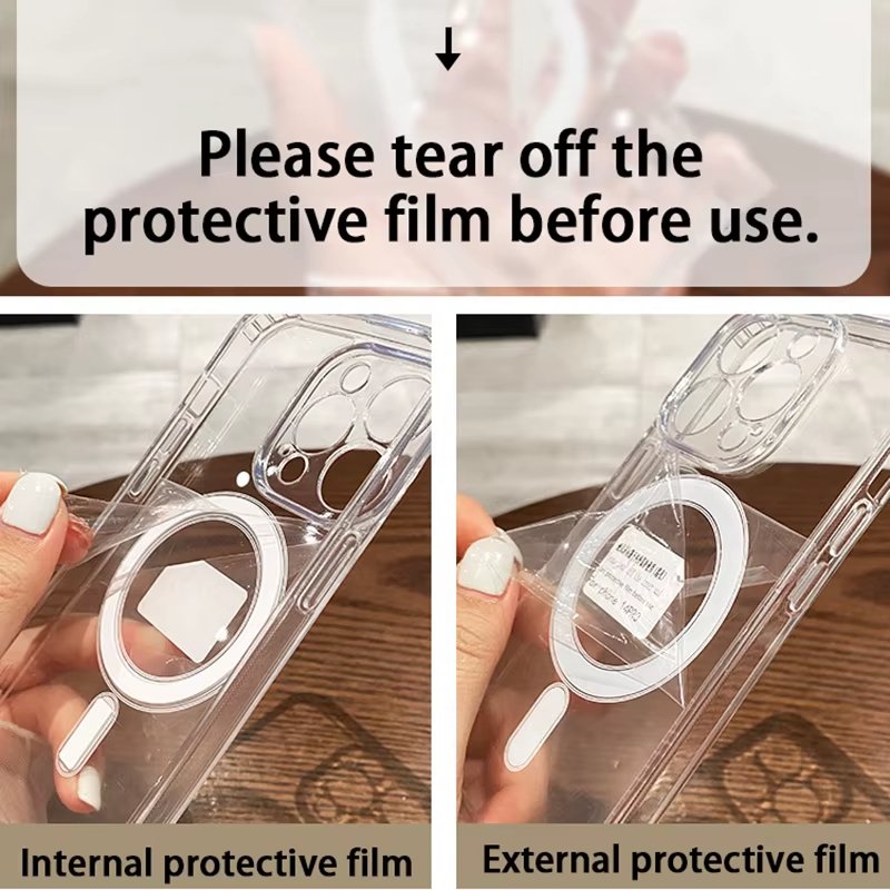 iPhone 13 Pro Max - Coque Magsafe Transparente