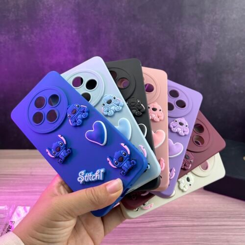 Reno 12 F - Coque En Silicone Motif Stitch 3D