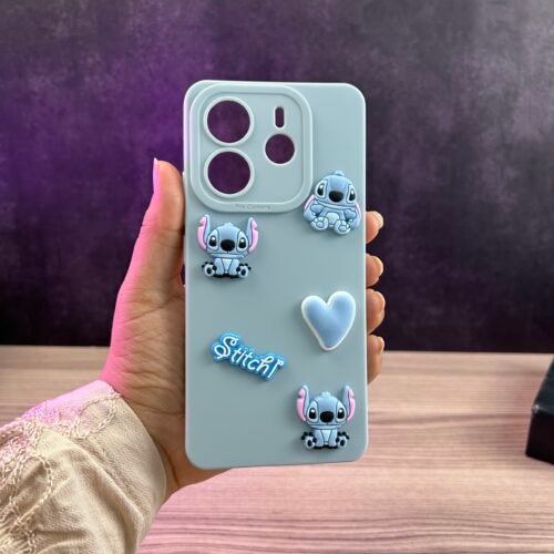 Redmi Note 14 4G - Coque En Silicone Motif Stitch 3D