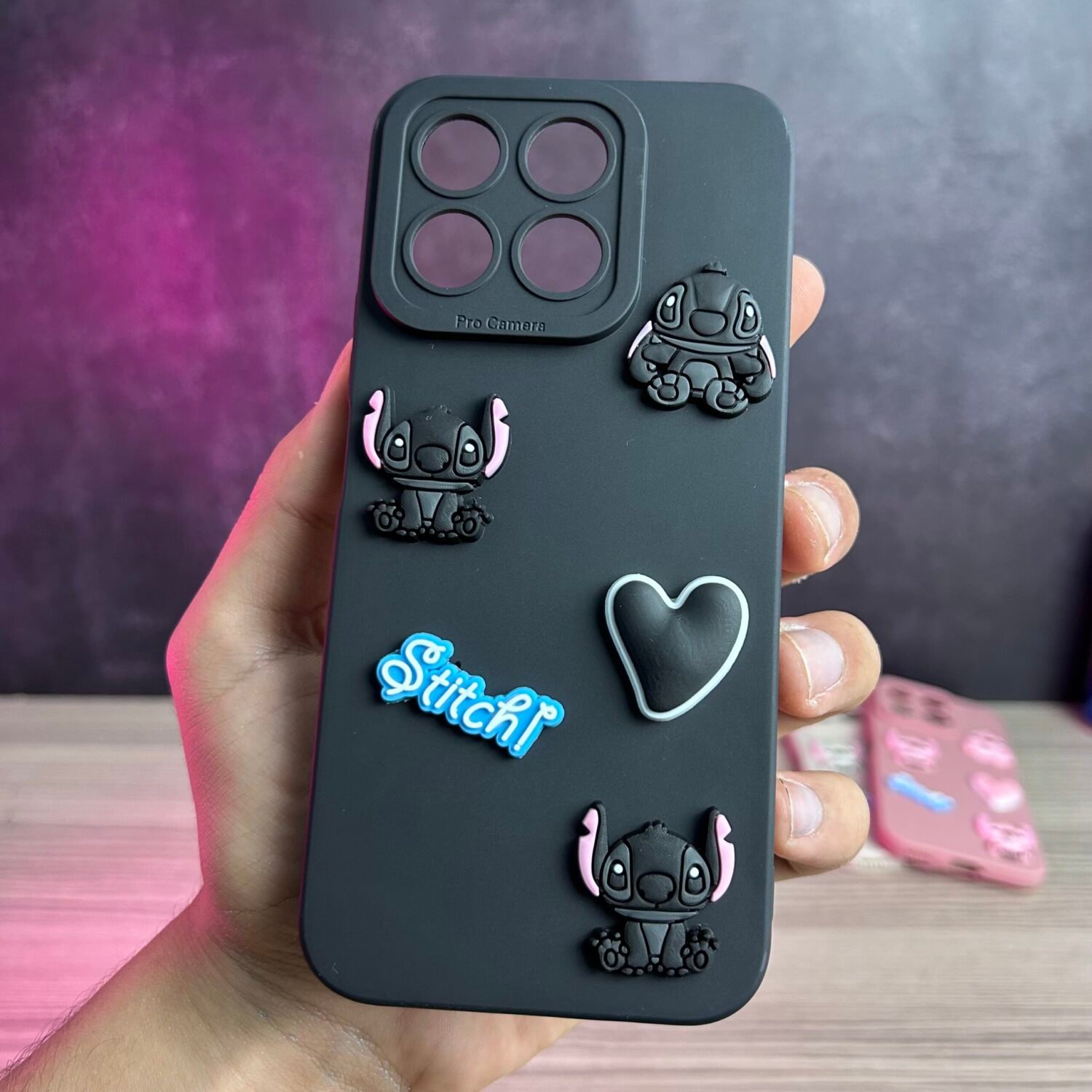Honor X6B - Coque En Silicone Motif Stitch 3D