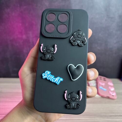 Honor X6B - Coque En Silicone Motif Stitch 3D
