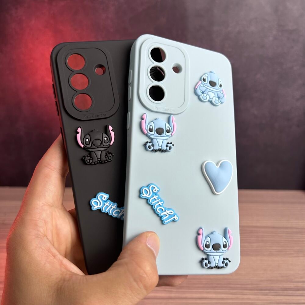 Galaxy A36 - Coque En Silicone Motif Stitch 3D