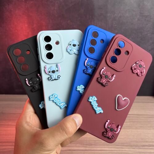 Galaxy A36 - Coque En Silicone Motif Stitch 3D