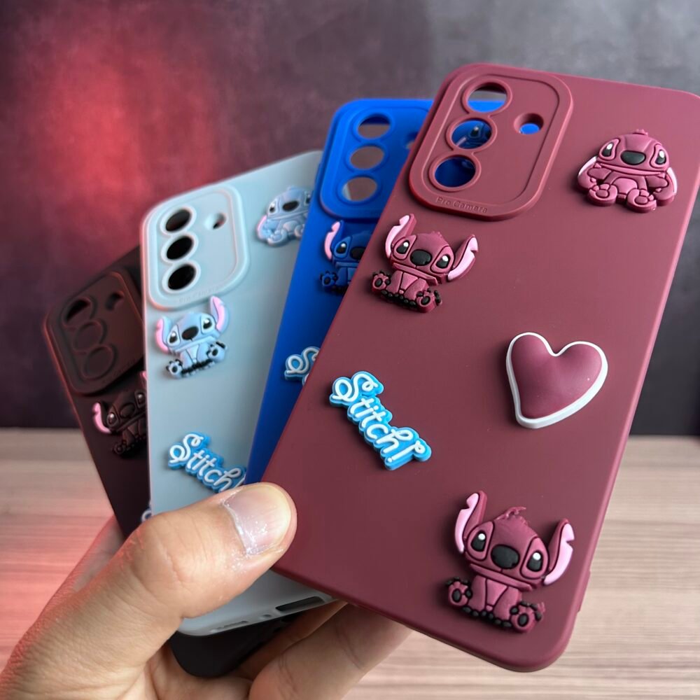 Galaxy A36 - Coque En Silicone Motif Stitch 3D