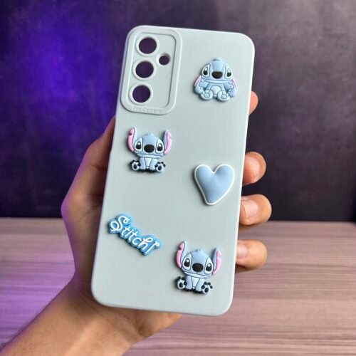 Photo 29-06-2025 7 33 14 PM Galaxy A05S / M14 4G - Coque En Silicone Motif Stitch 3D