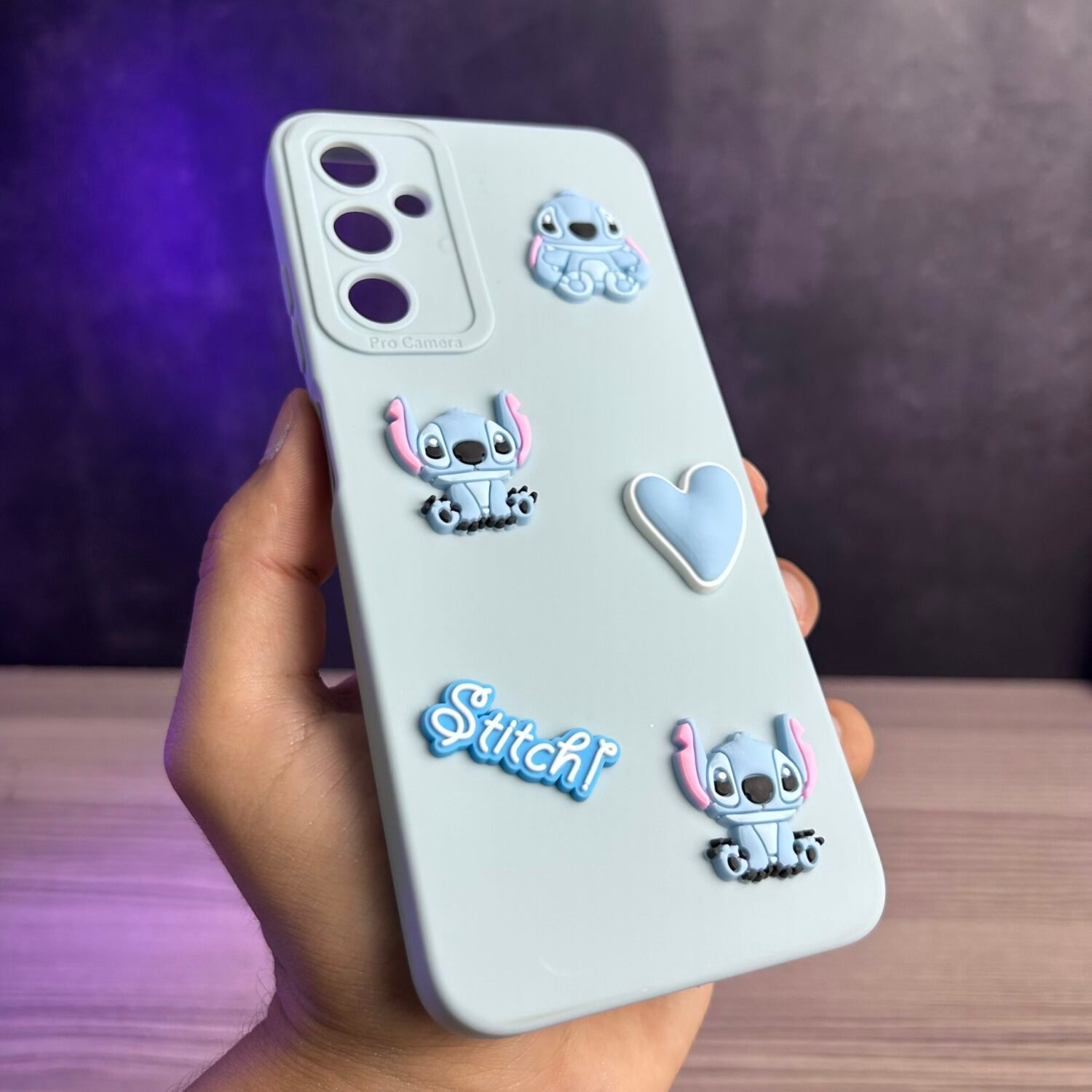 Photo 29-06-2025 7 33 17 PM Galaxy A05S / M14 4G - Coque En Silicone Motif Stitch 3D