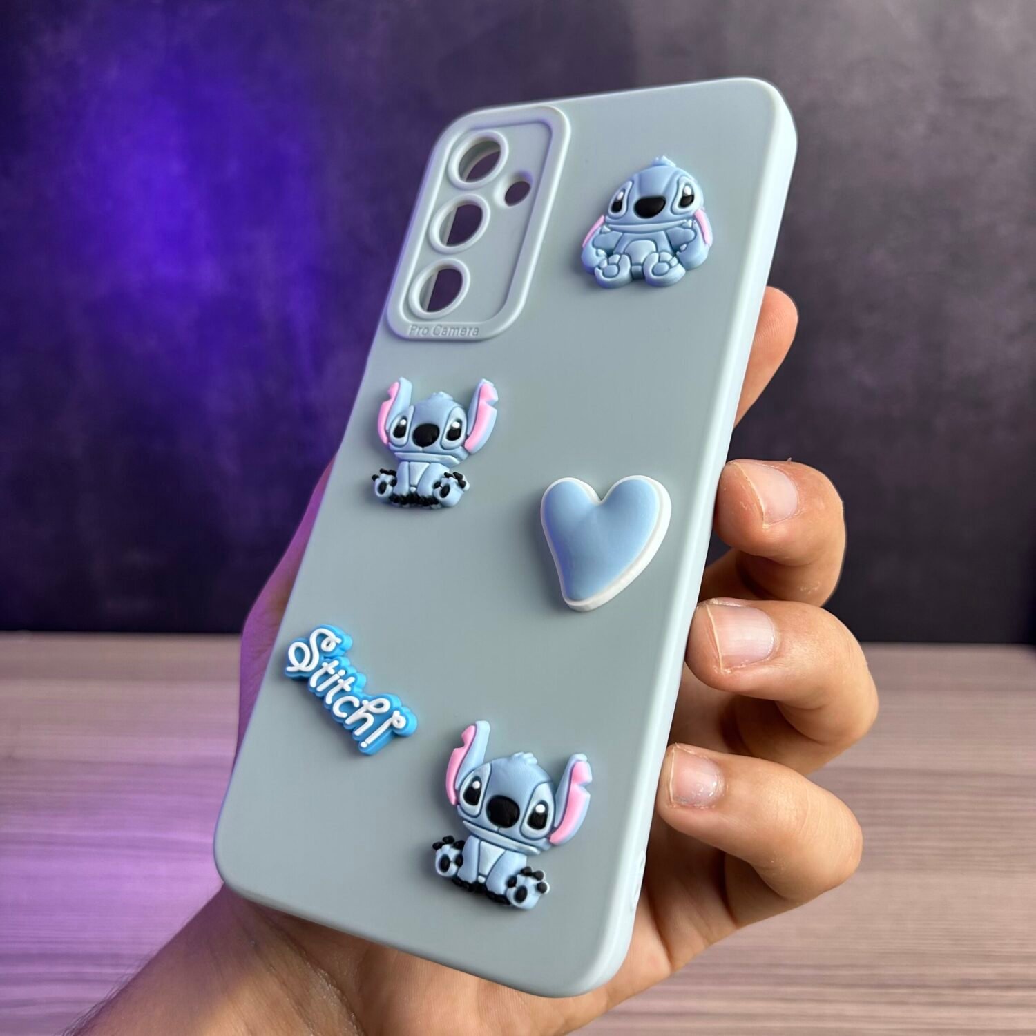 Photo 29-06-2025 7 33 20 PM Galaxy A05S / M14 4G - Coque En Silicone Motif Stitch 3D