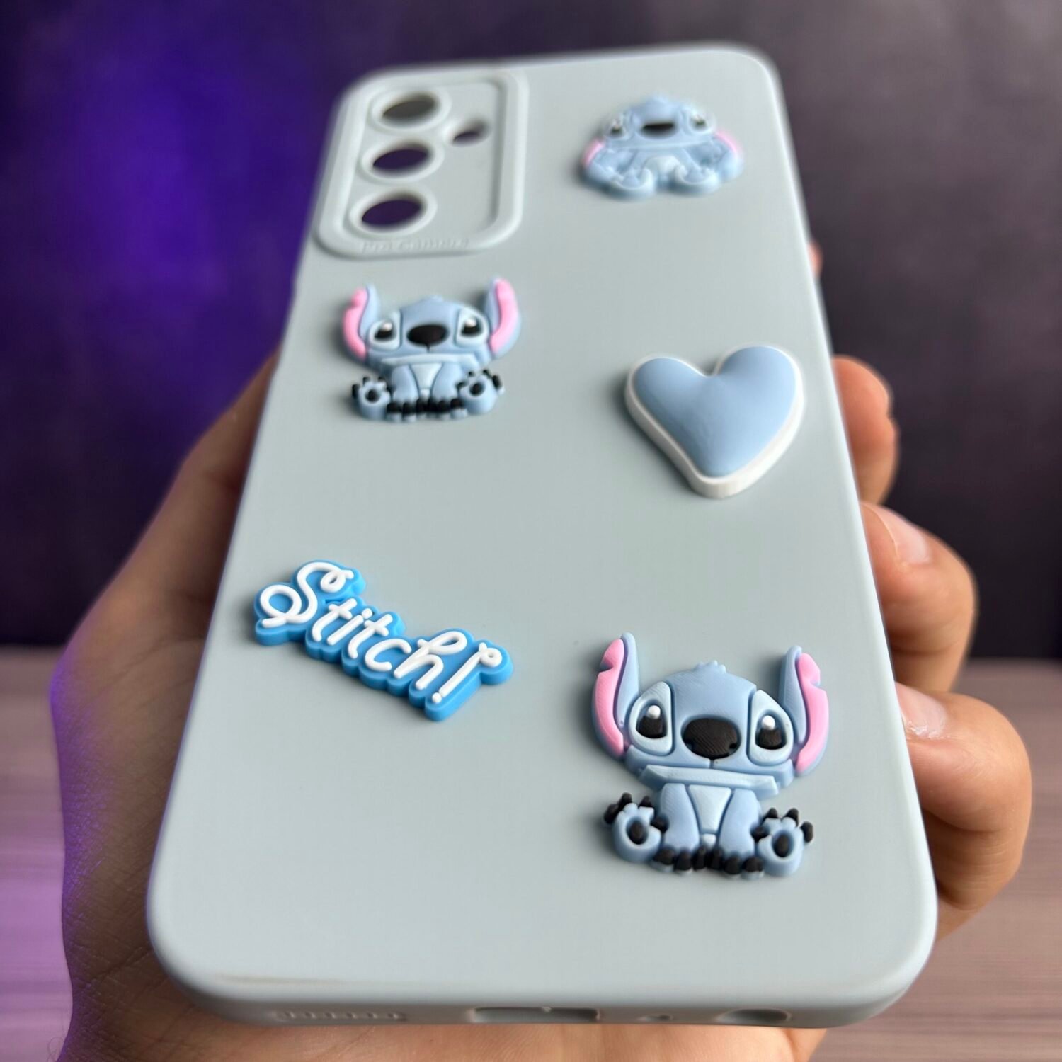 Photo 29-06-2025 7 33 23 PM Galaxy A05S / M14 4G - Coque En Silicone Motif Stitch 3D