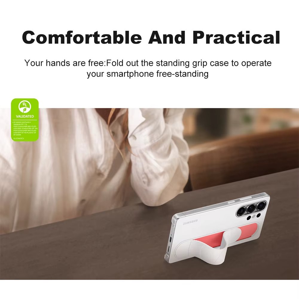 Galaxy S25 Ultra - Coque En Silicone Avec Poignée De Support Originale