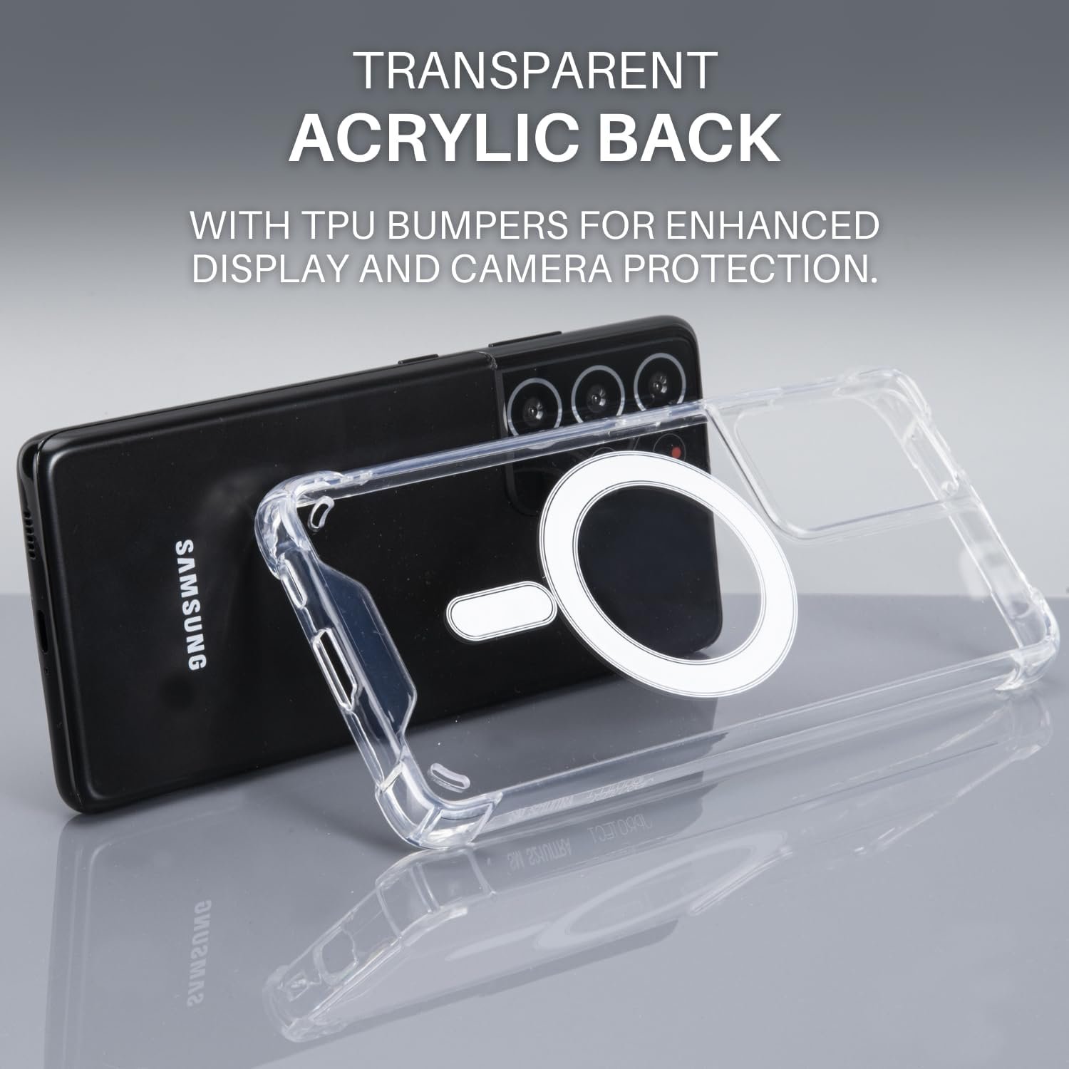 Galaxy S21 Ultra - Coque Magsafe Transparente