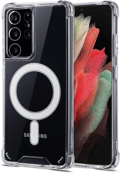 Galaxy S21 Ultra - Coque Magsafe Transparente