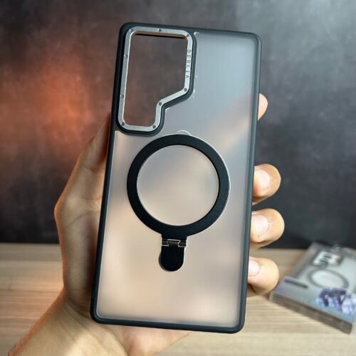 Galaxy S25 Ultra - Coque Haut de Gamme Dos Opaque Magsafe Avec Support