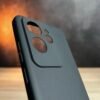 Realme GT 6 (Chine) - Coque en Silicone Noir Originale SIMEITU