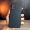 Reno 8 4G / Reno 7 4G - Coque en Silicone Noir Originale SIMEITU