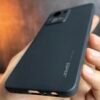 Realme GT 6 (Chine) - Coque en Silicone Noir Originale SIMEITU