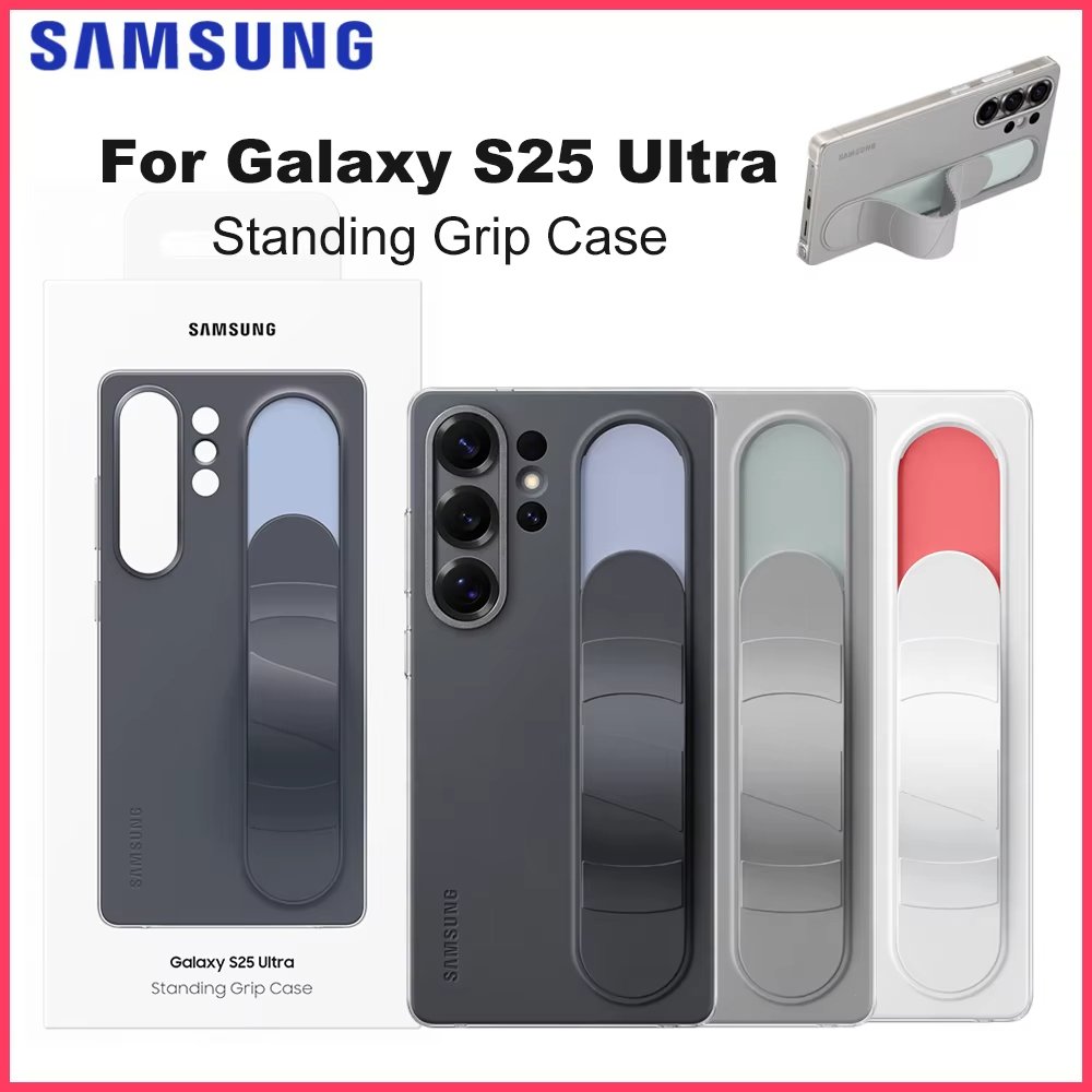 Galaxy S25 Ultra - Coque En Silicone Avec Poignée De Support Originale