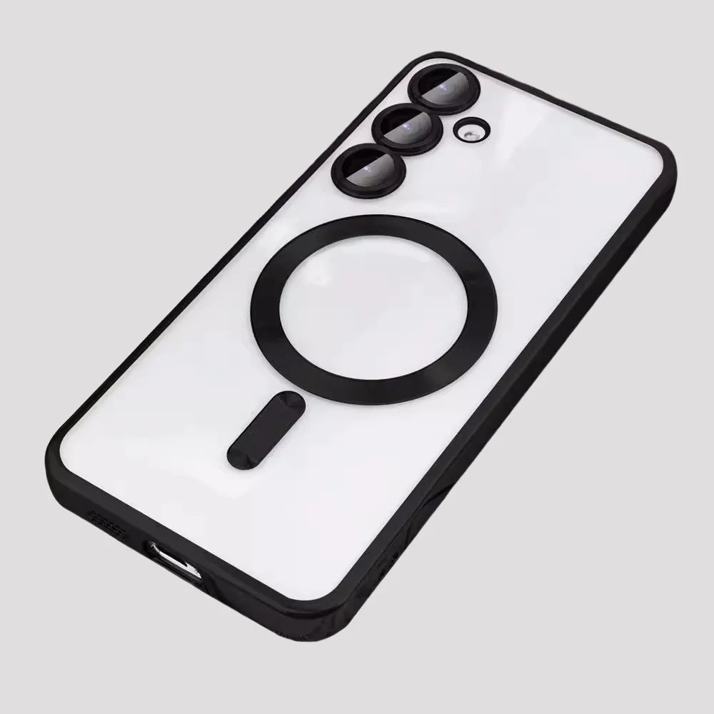 Galaxy A15 4G/5G - Coque Transparente Magsafe finition Plaquée