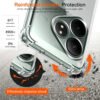 Realme GT Neo 6 SE / GT 6T / GT Neo 6 / GT 6 - Coque Transparente SIMEITU