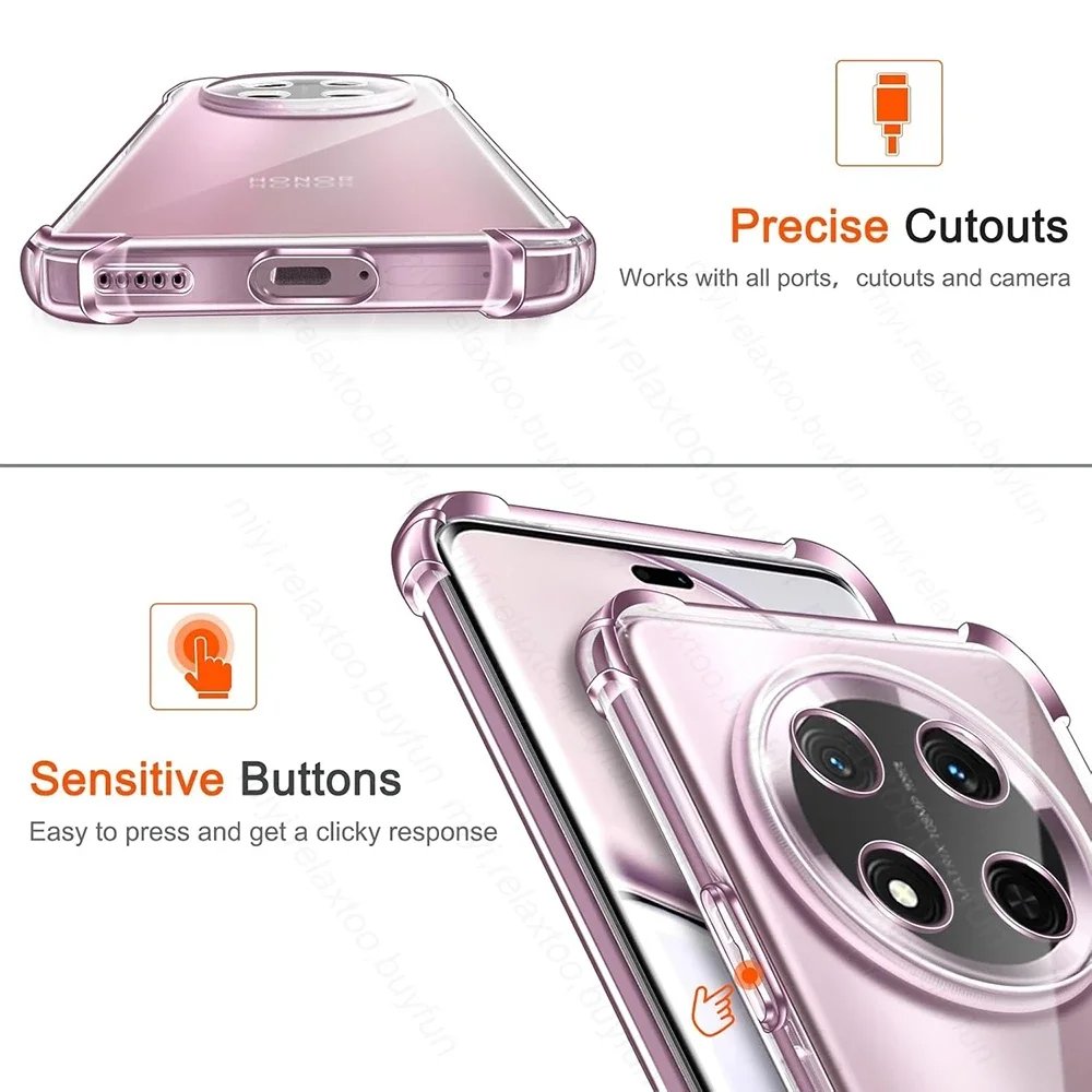 Honor X9c - Coque Transparente SIMEITU
