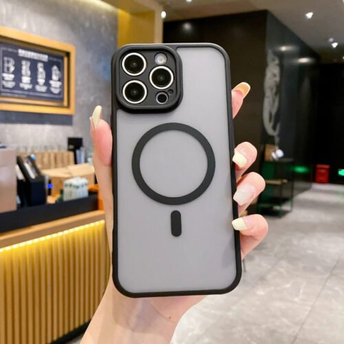 IPhone 15 Pro Max - Coque Fumée Magsafe SIMEITU