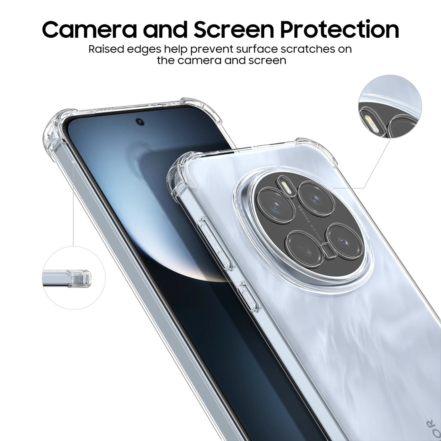 Honor Magic 7 Pro - Coque Transparente SIMEITU