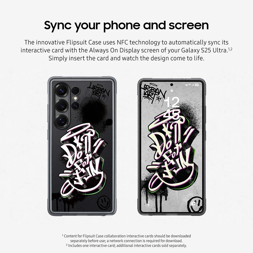 Galaxy S25 Ultra - Coque Haut de Gamme En Silicone Flipsuit Originale