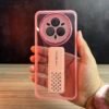 Realme 14 Pro Plus 5G - Coque Transparente Fumée à Sangle de Support