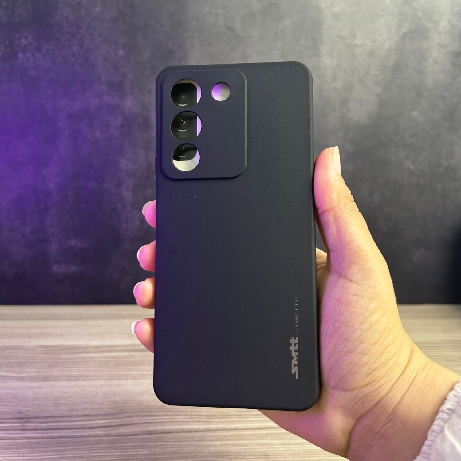 IMG_3065-2 Vivo V29E - Coque en Silicone Noir Originale SIMEITU