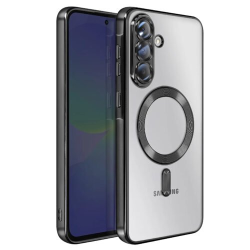 Galaxy A56 - Coque Transparente Magsafe finition Plaquée