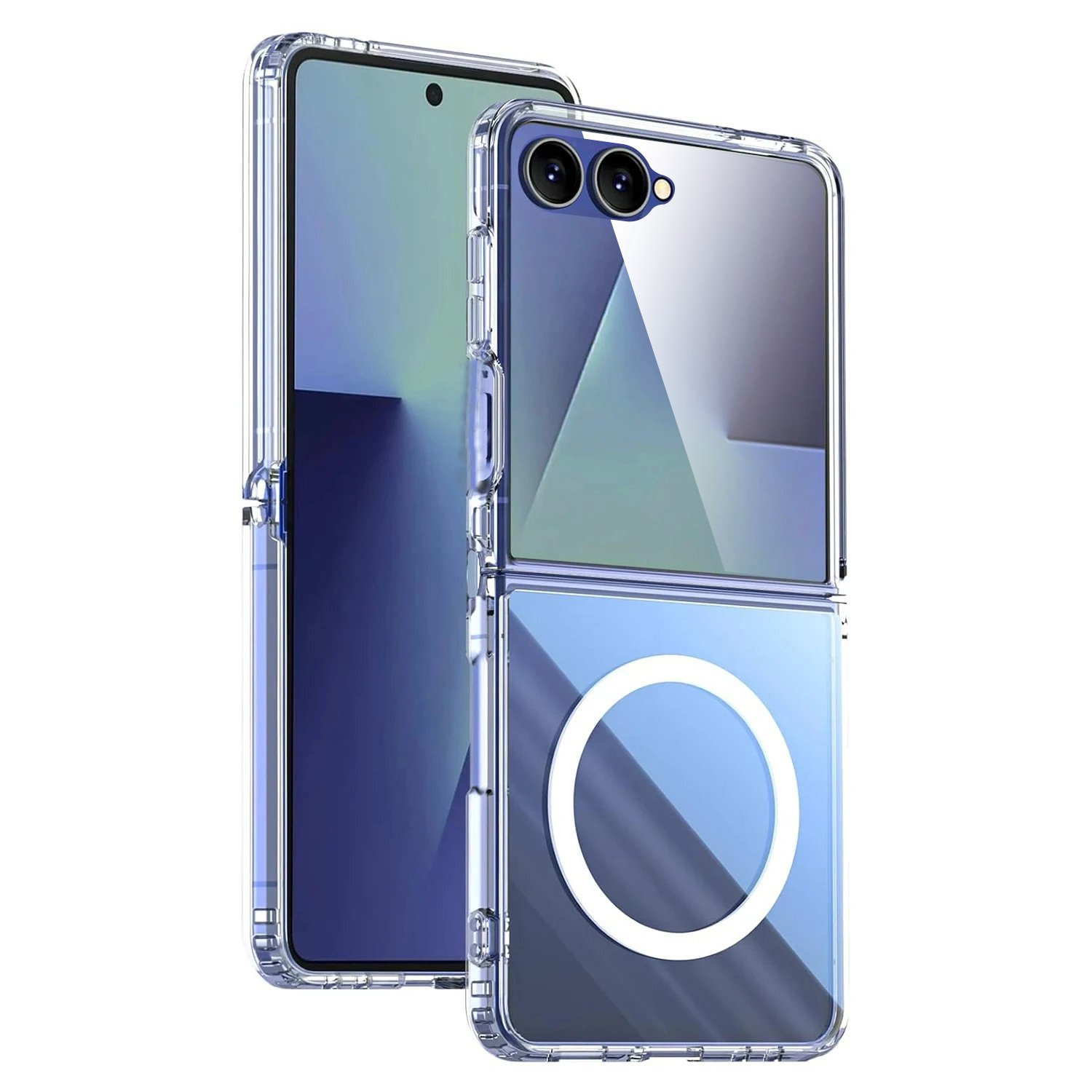 Galaxy Z Flip 7 - Coque Transparente Magsafe