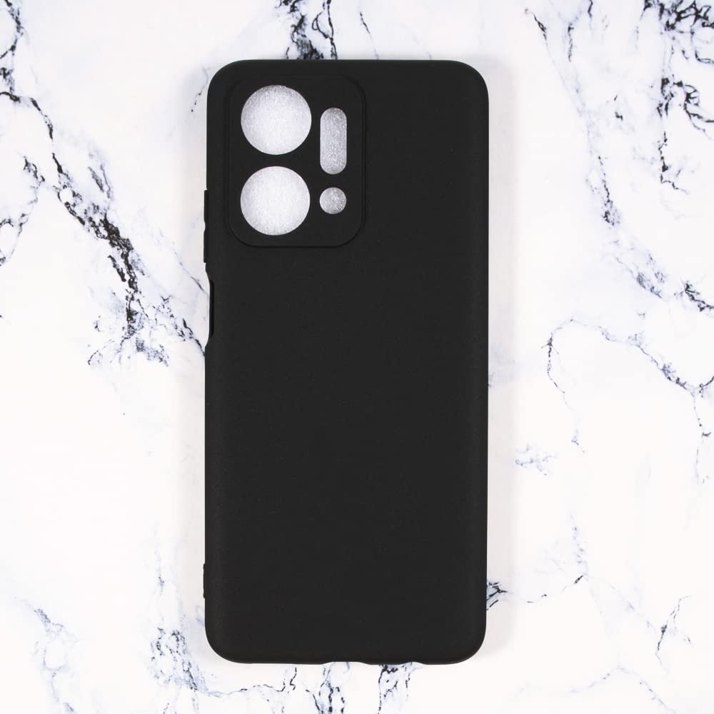Honor X7A - Coque en Silicone Noir Originale SIMEITU