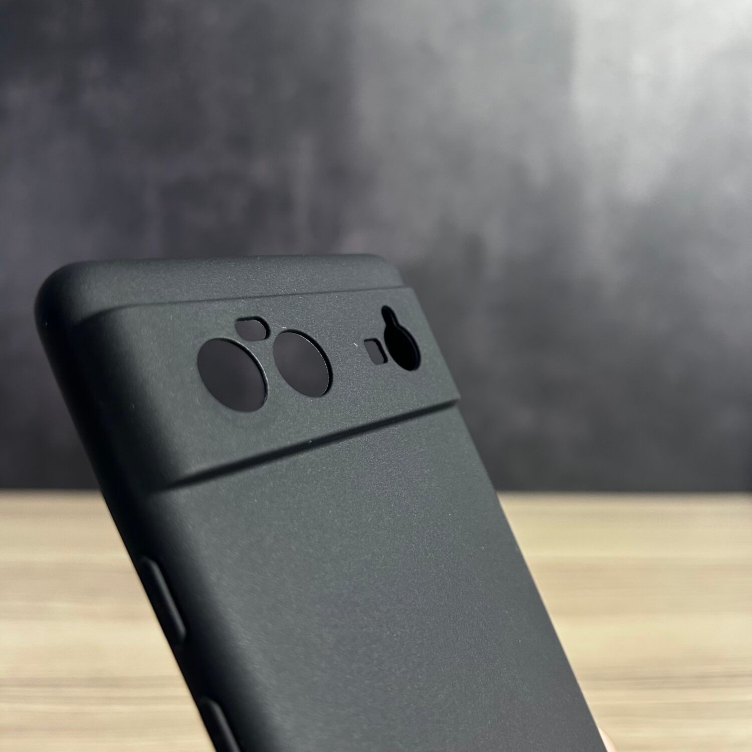 Pixel 6 - Coque en Silicone Noir Originale SIMEITU V1