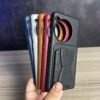 OnePlus 12R - Coque en Silicone Rigide avec Etui Porte Cartes et Support Intégré