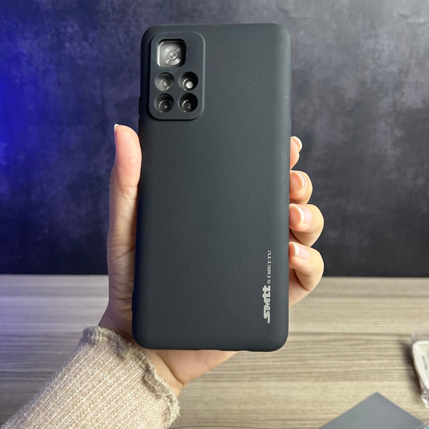 Photo 28-10-2025 9 23 55 AM Redmi Note 11 5G - Coque en Silicone Noir Originale SIMEITU