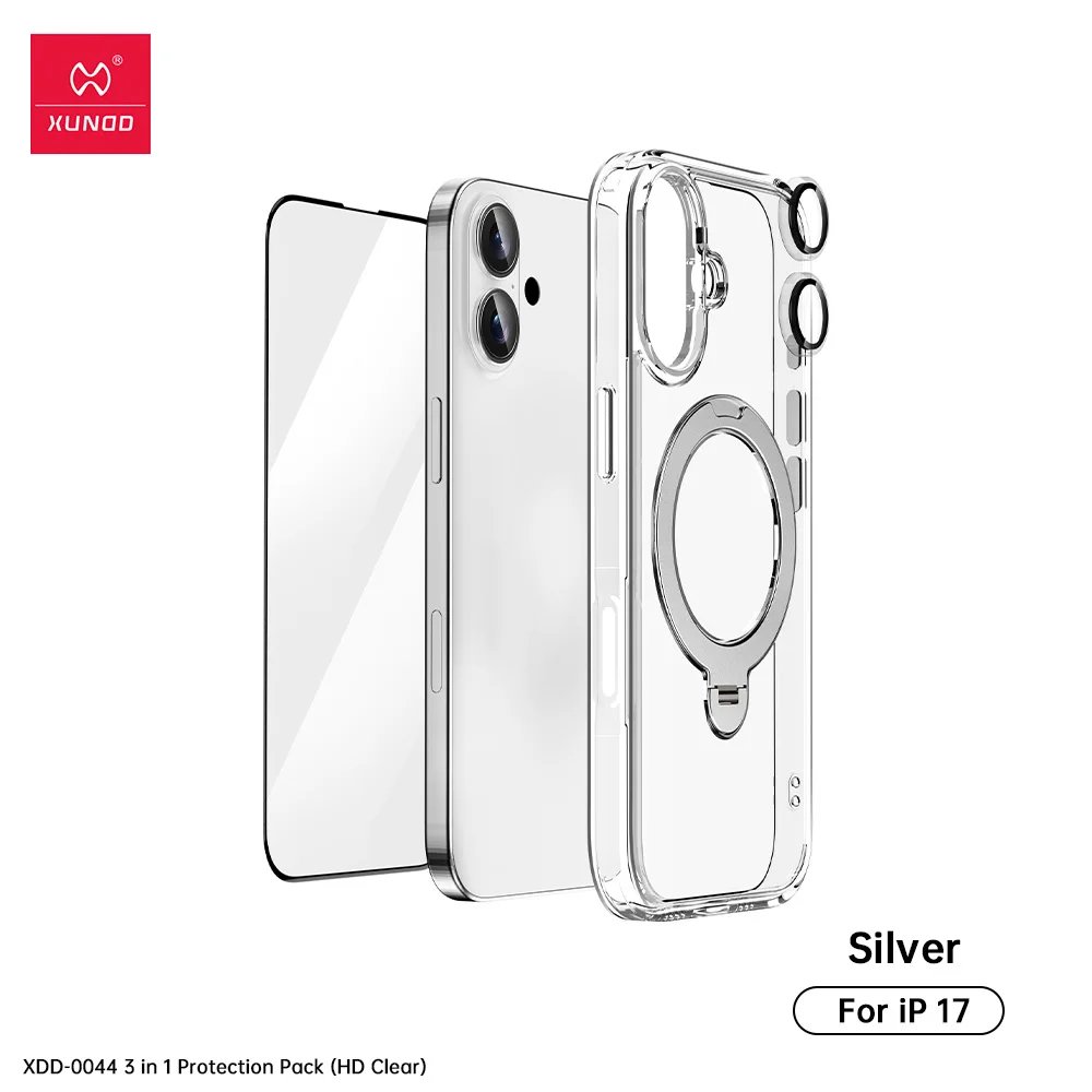 iPhone 17 - Pack de Protection 3 en 1 Original Xundd