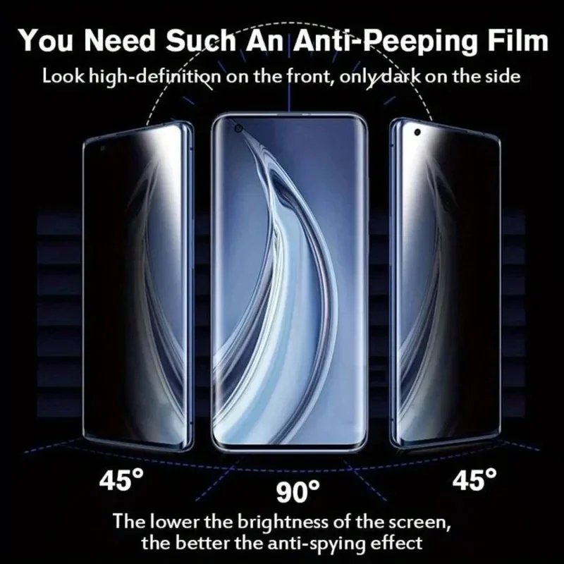 Oneplus 13R - Protection d'écran Anti-Espion en Verre ( Privacy Glass )